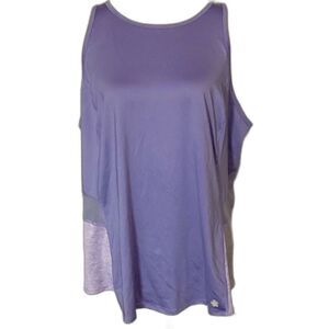 Tek Gear Tank Top Women’s Color Purple Size XXL Dry Tek Athletic Wear
